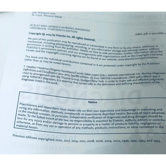 Ackley and Ladwigs Nursing Diagnosis Handbook: An Evidence-Based Guide Textbook - Picture 9 of 14